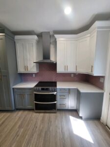 newly done kitchen