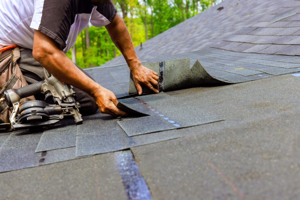 new roof installation